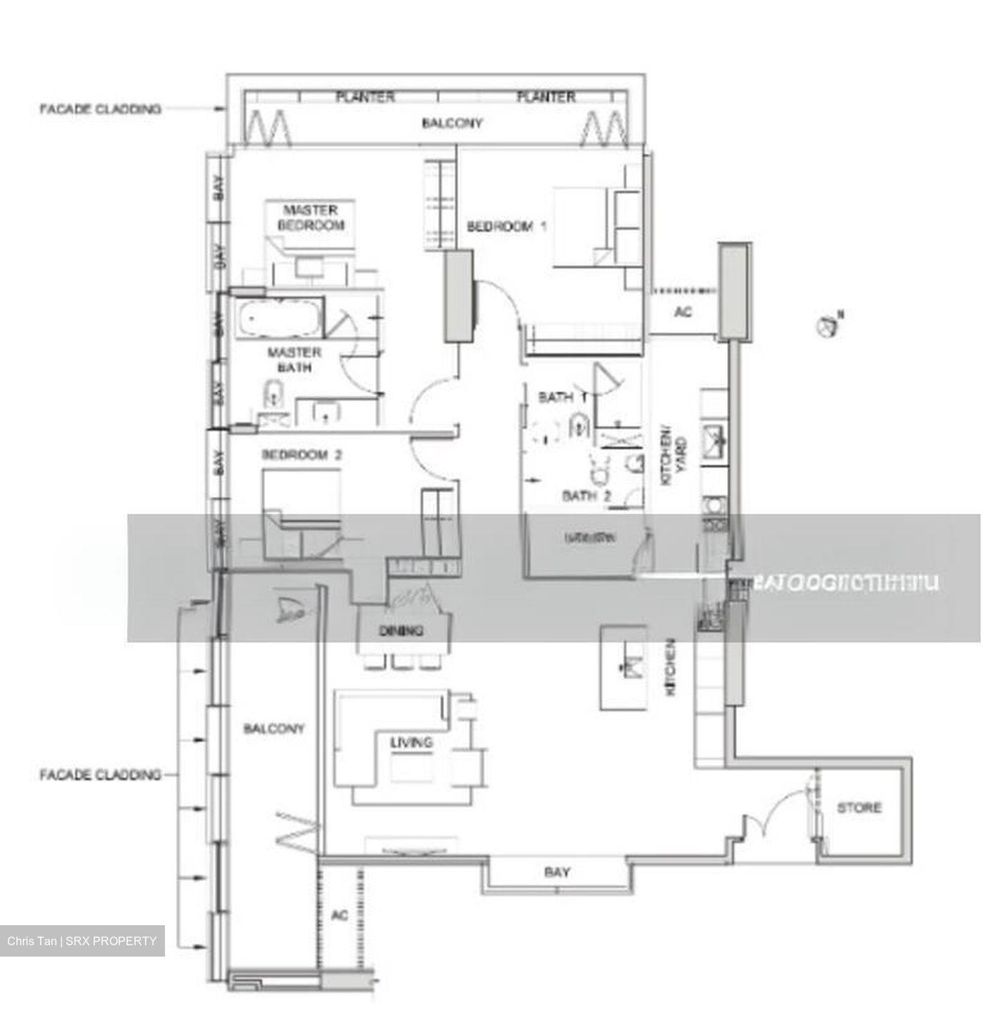 South Beach Residences (D7), Apartment #589752981